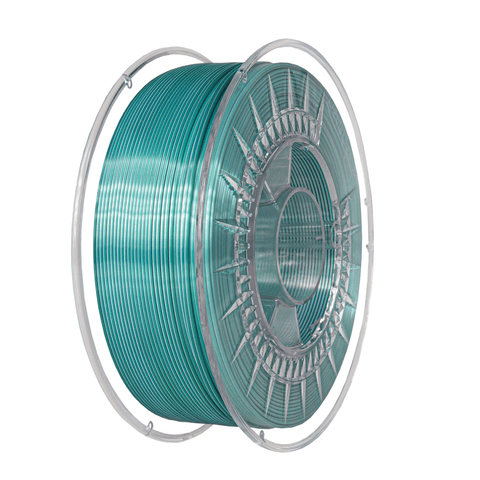 DUAL SILK COLD GREEN / WHITE 1 kg Filament