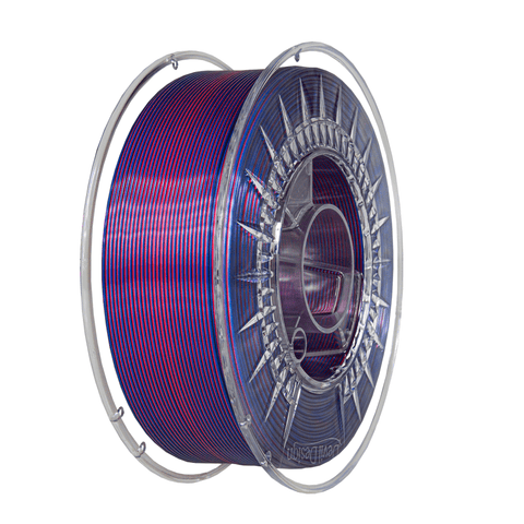 DUAL SILK DARK RED / SUPER VIOLET 1 kg Filament