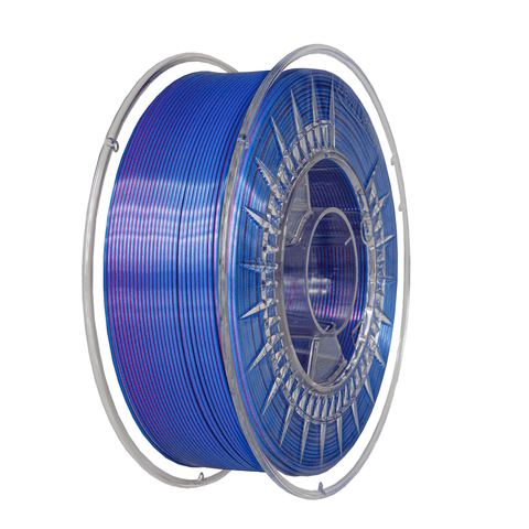 DUAL SILK PINK PEARL / BLUE 1 kg Filament