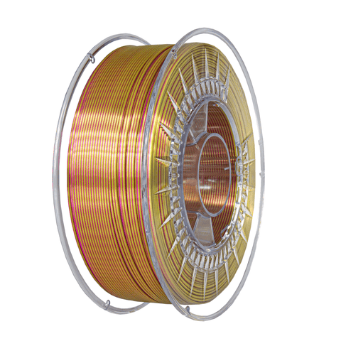 DUAL SILK PINK PEARL / GOLD 1 kg Filament