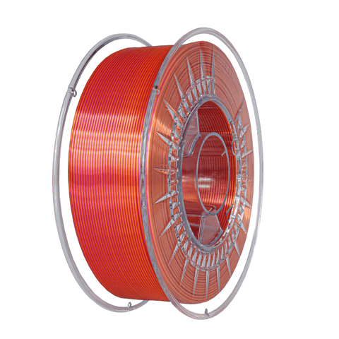 DUAL SILK PINK PEARL / ORANGE 1 kg Filament