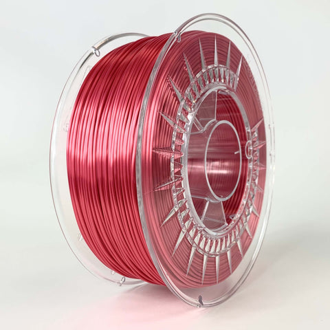 SILK RED - Rot 1 kg Devil Design Filament 1,75 mm